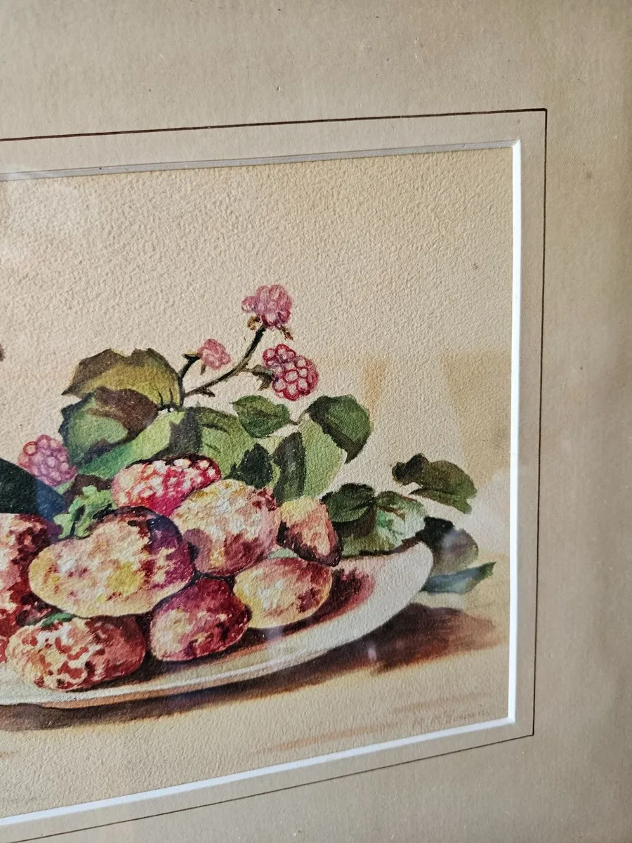 Vintage Watercolour Picture - Image 4