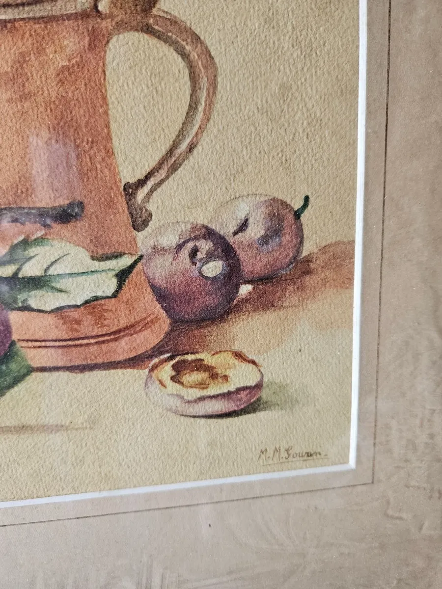 Vintage Watercolour Picture - Image 2