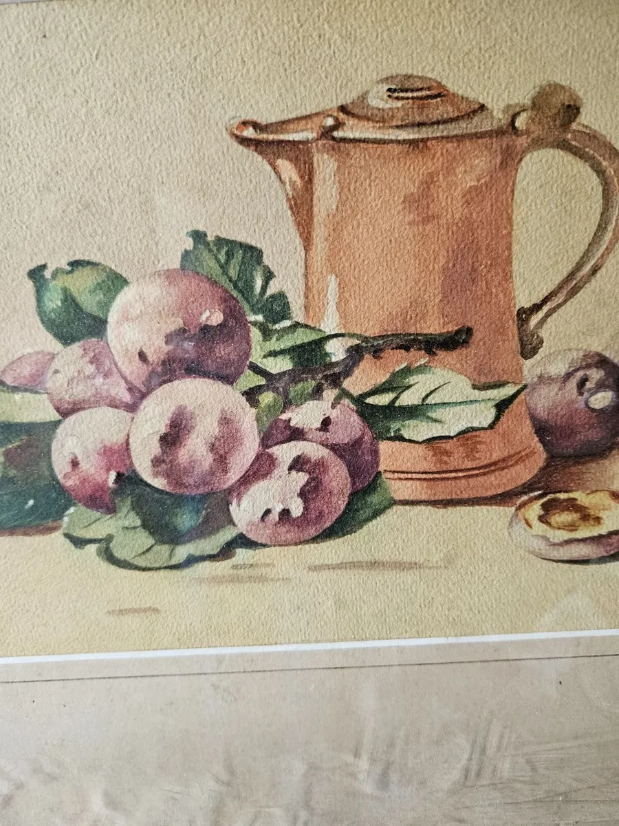 Vintage Watercolour Picture - Image 4