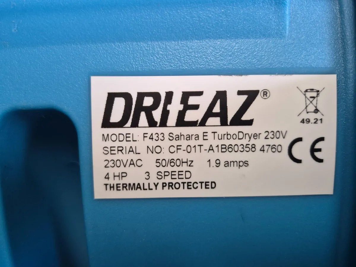 Air movers  turbo dryerd air blowers - Image 2