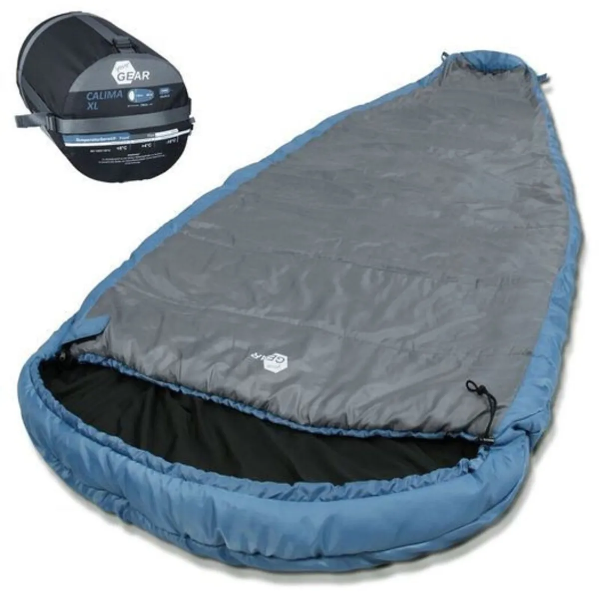 Camping Sleeping Bag XXL -10°C Extreme Wide Ellips - Image 2