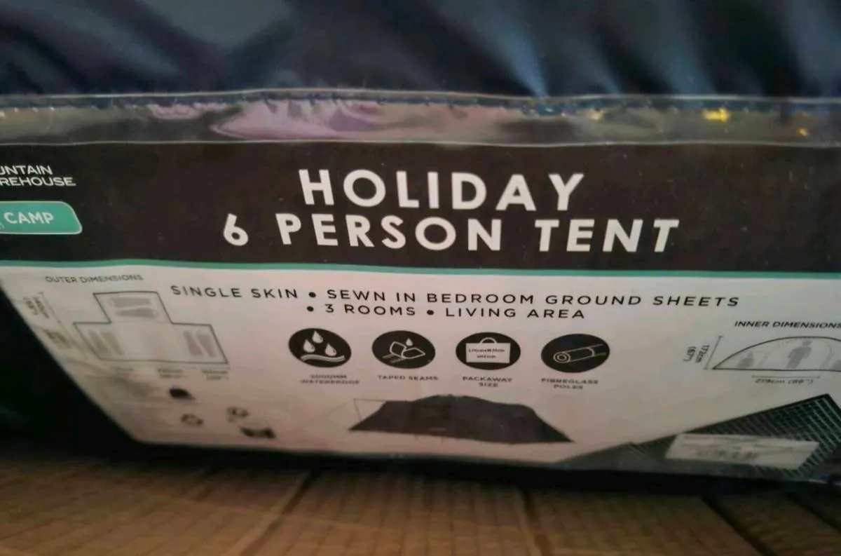 6 person tent - Image 1