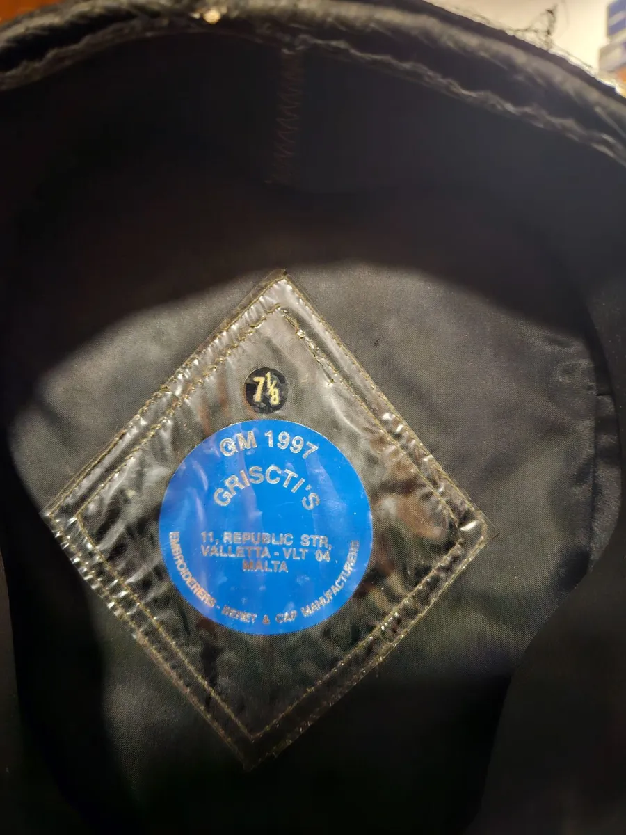 Vintage Police Hat - Image 3