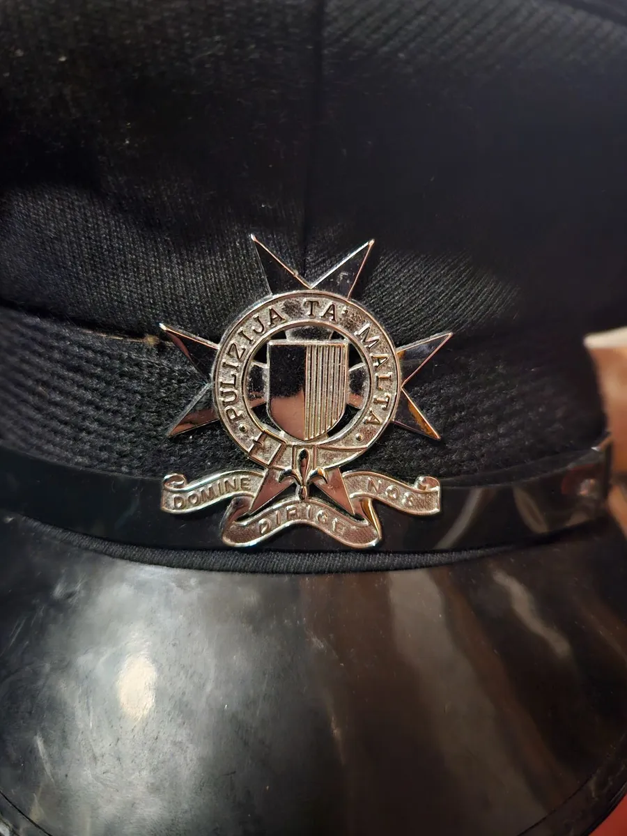 Vintage Police Hat - Image 2