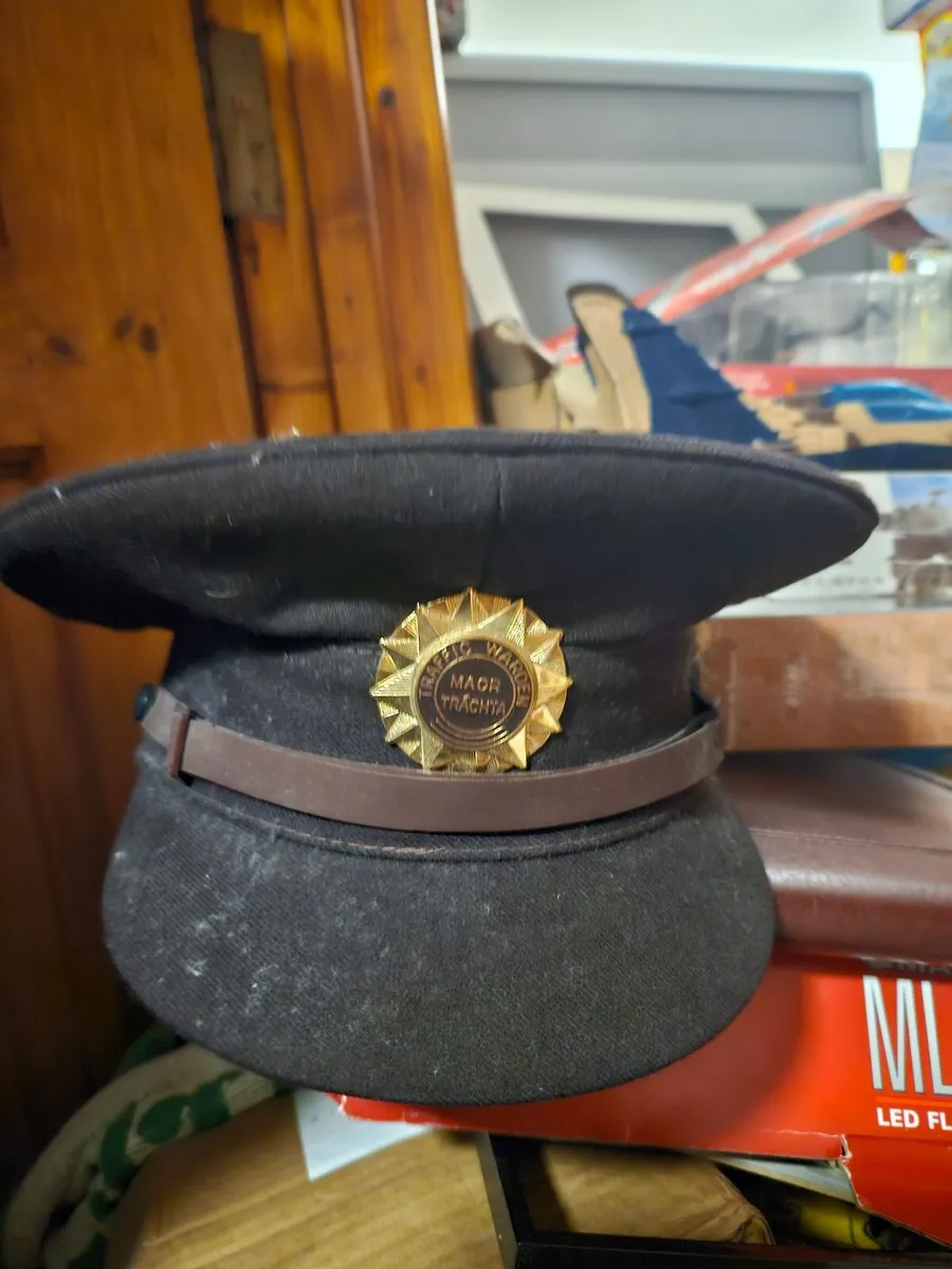 Vintage Traffic Wardens Hat - Image 1
