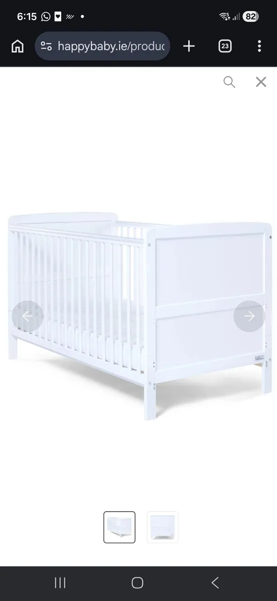 Travis baby cot - Image 1