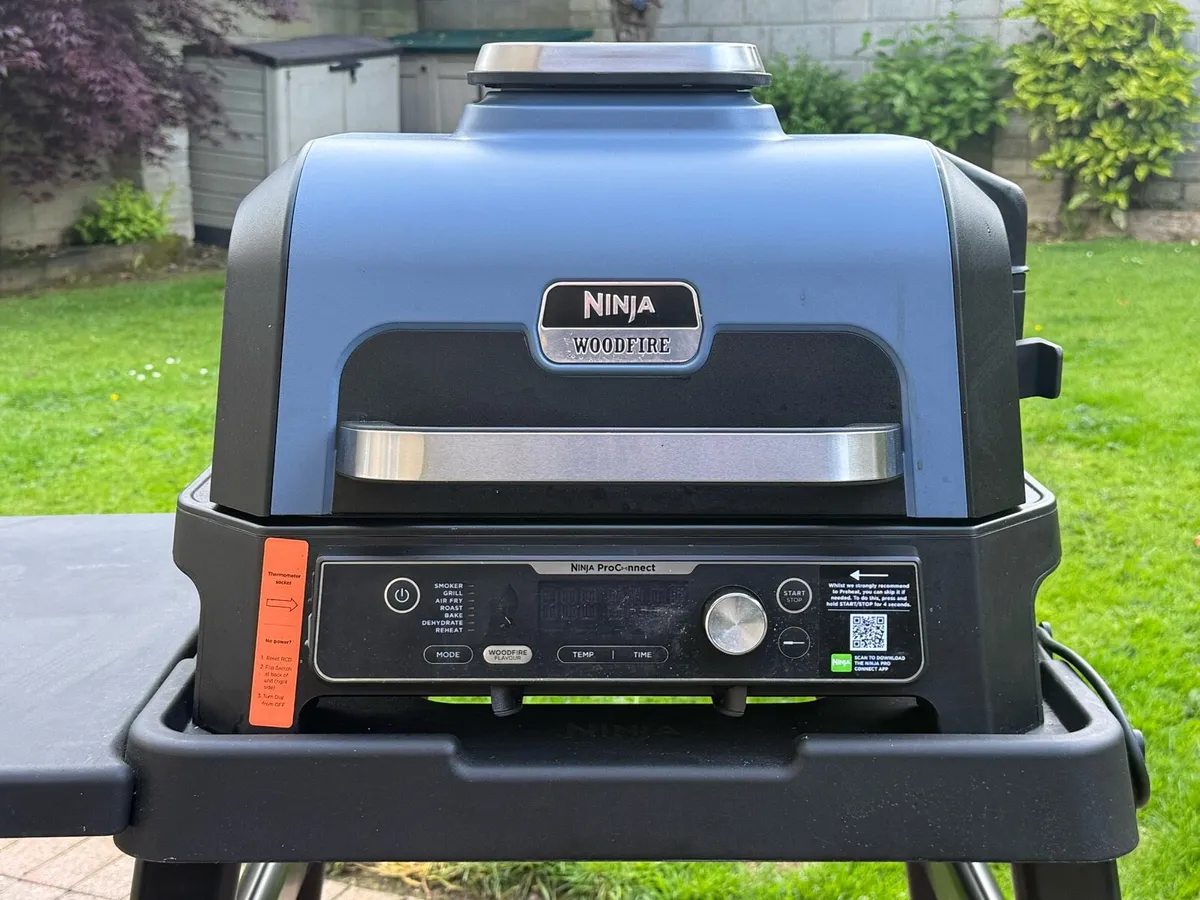 Ninja wood fire pro connect xl bbq grill/smoker - Image 1