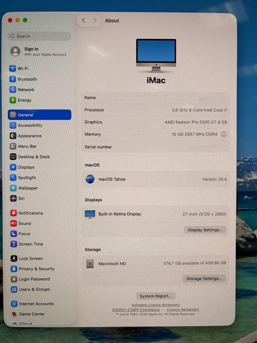 iMac 27” 2020 | High Spec - Image 2
