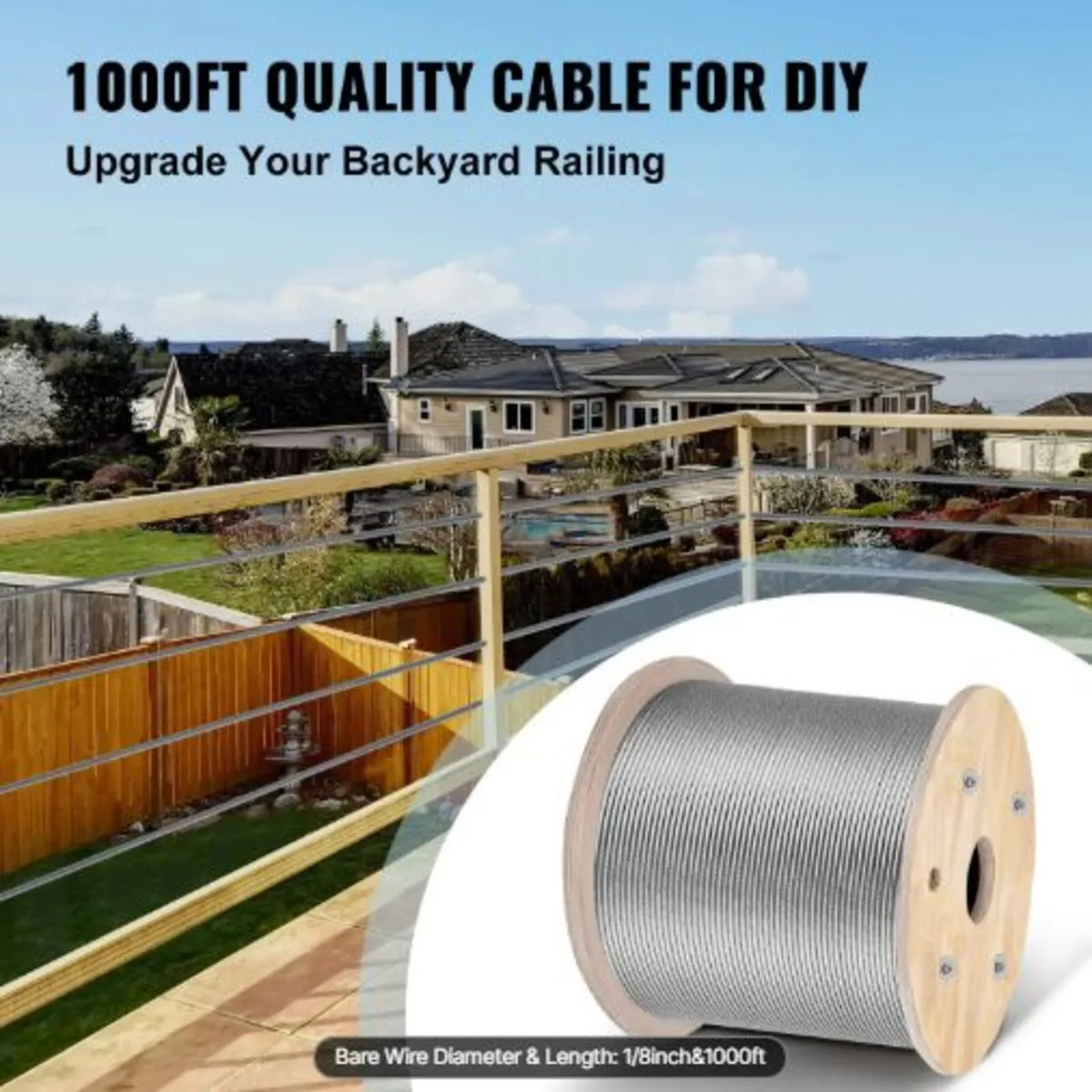 T316 Stainless Steel Wire Rope Cable High Strengt - Image 2