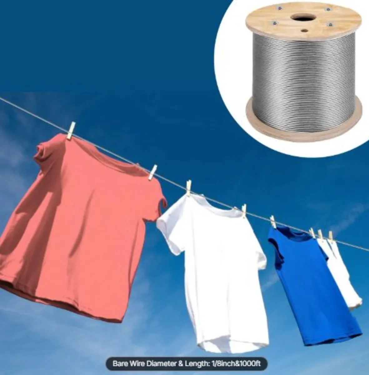 T316 Stainless Steel Wire Rope Cable High Strengt - Image 4