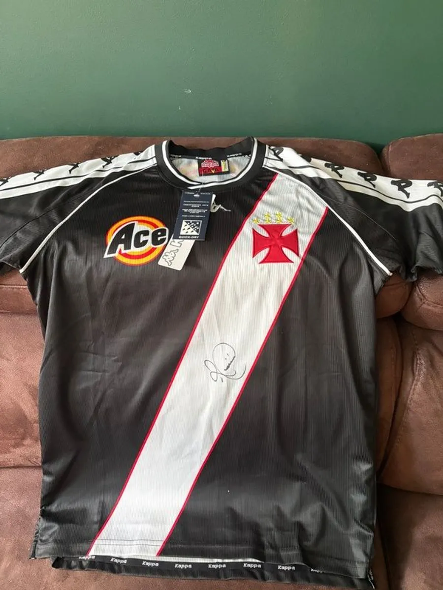 Romario signed Vasco de Gama jersey - Image 3