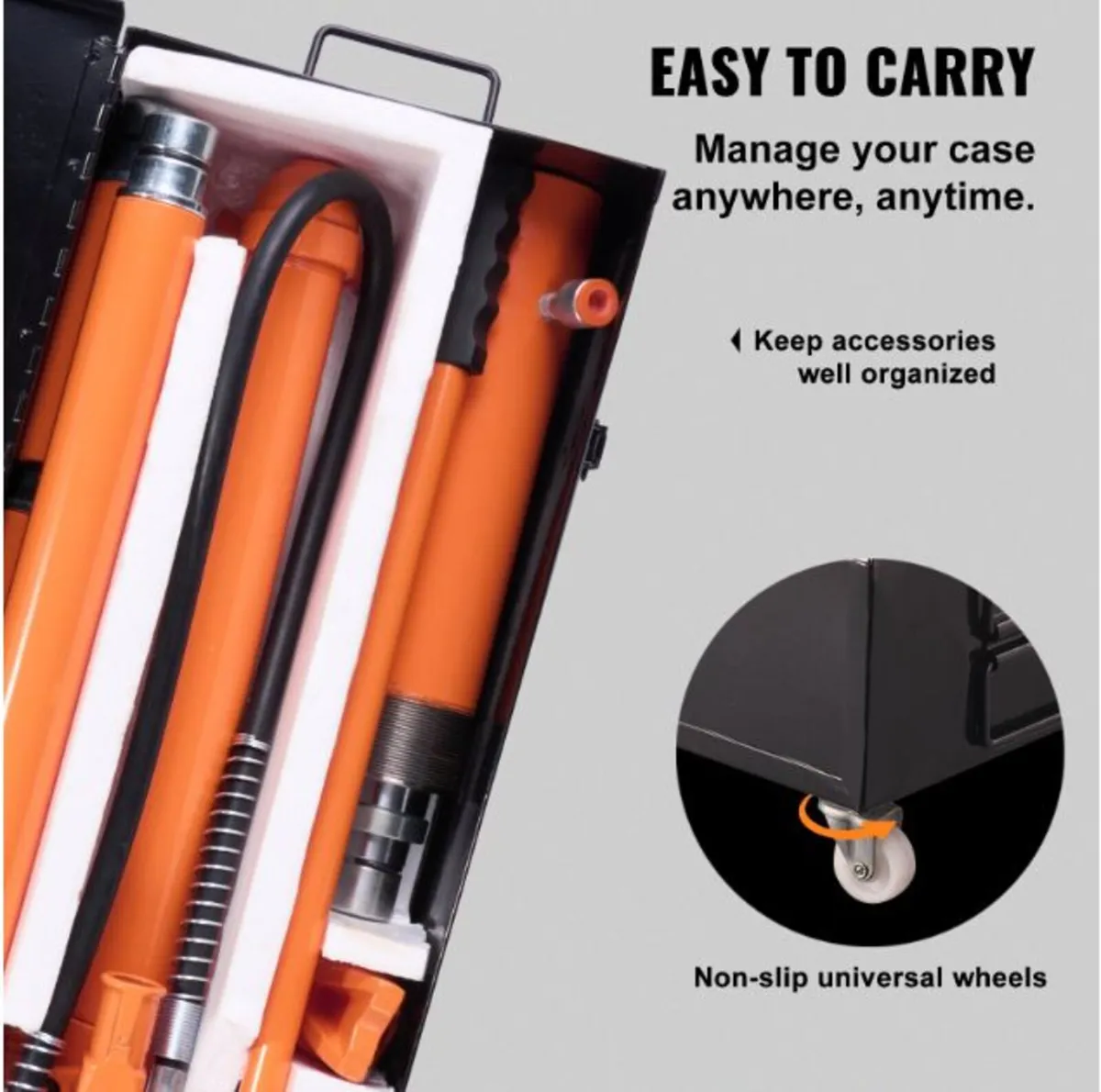 20 Ton Hydraulic Jack Air Pump Porta Power Kits - Image 4
