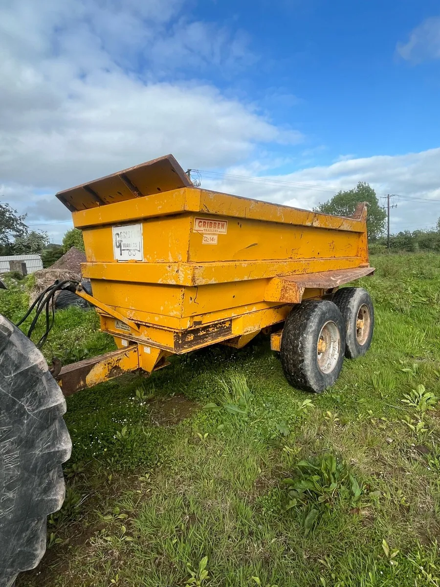 14 ton dump trailer - Image 1