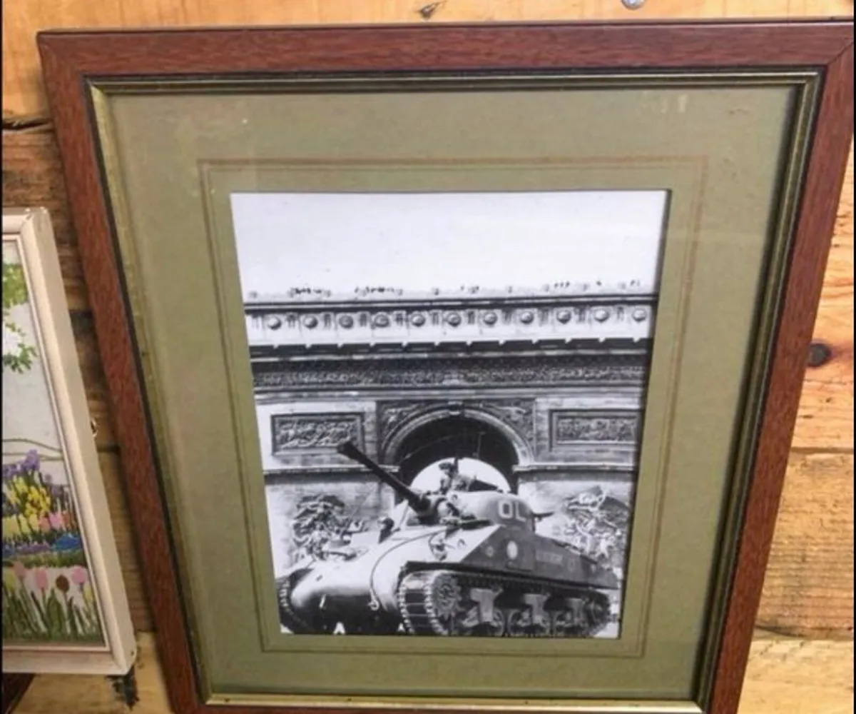 Set of 3 World War 2 framed photos - Image 2