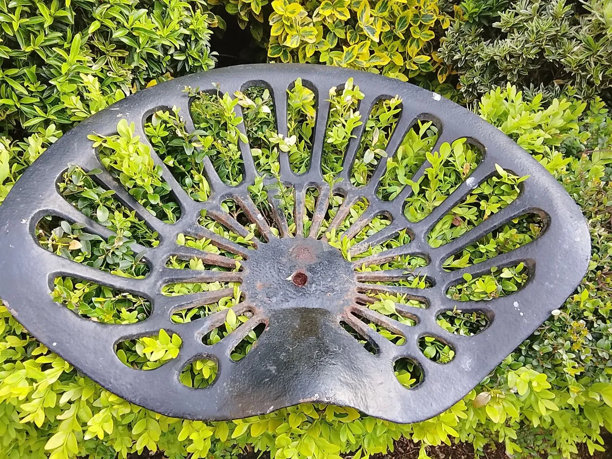 Cast iron seat - Image 2