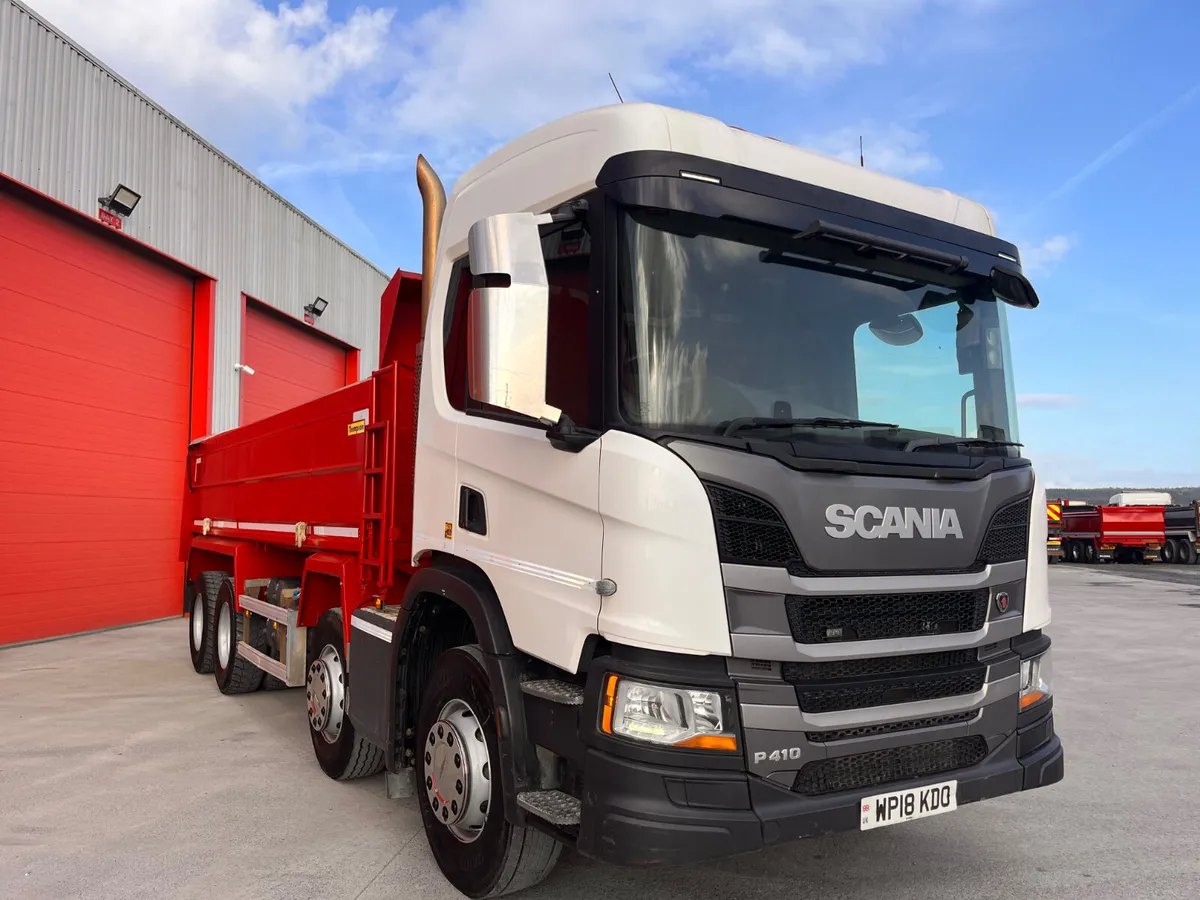2018 Scania P410s 8x4 Tipper - Image 2