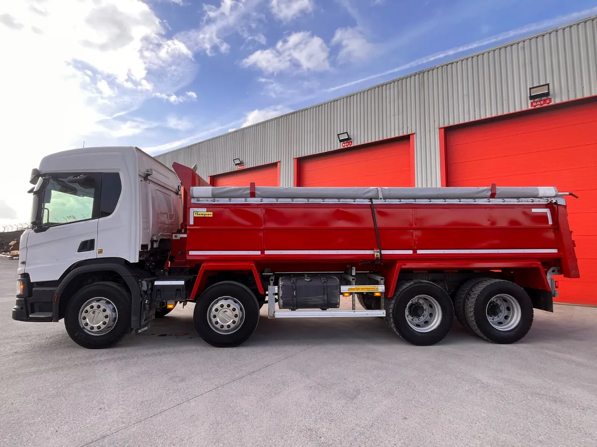 2018 Scania P410s 8x4 Tipper - Image 4