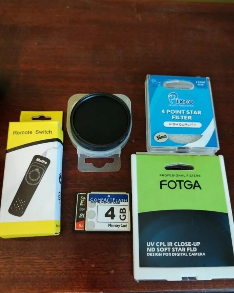 CANON LENSES (3) + ACCESSORIES - Image 2