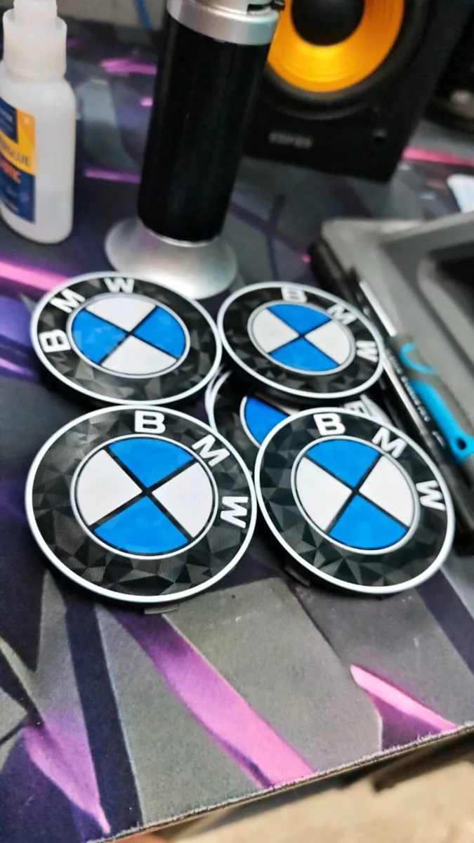 Custom BMW Style Wheel caps / Badge - Image 1
