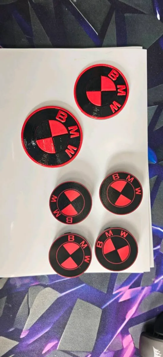 Custom BMW Style Wheel caps / Badge - Image 2