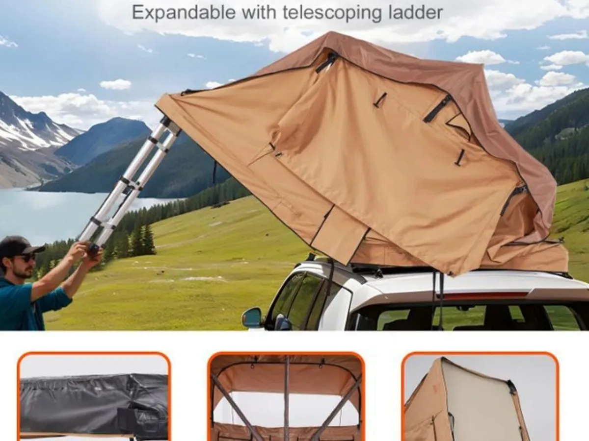 Hard Shell Roof Tent for 2–3 People - Image 4