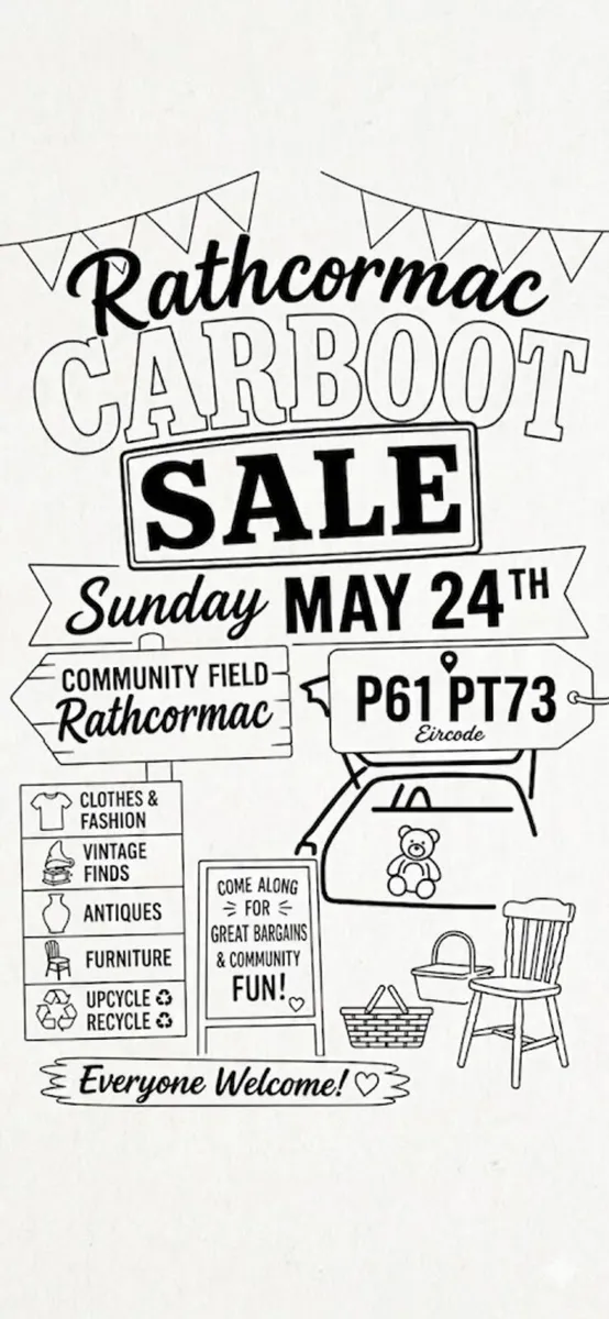 Carboot sale rathcormac