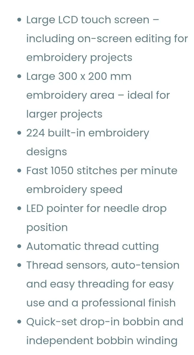 Brother Innov-is  V3LE Embroidery Machine - Image 1