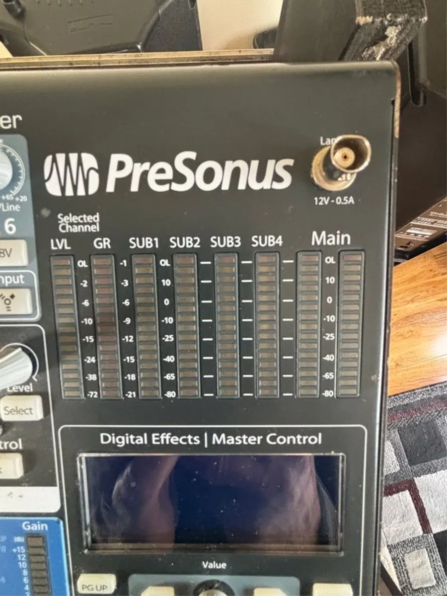 PreSonus 16/4/2 Digital Mixer+Flightcase+Stand - Image 4