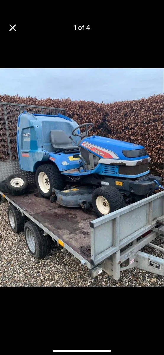 Ifor Williams plant  flatbed trailer - Image 4