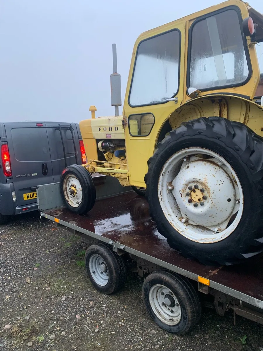 Ifor Williams plant  flatbed trailer - Image 2