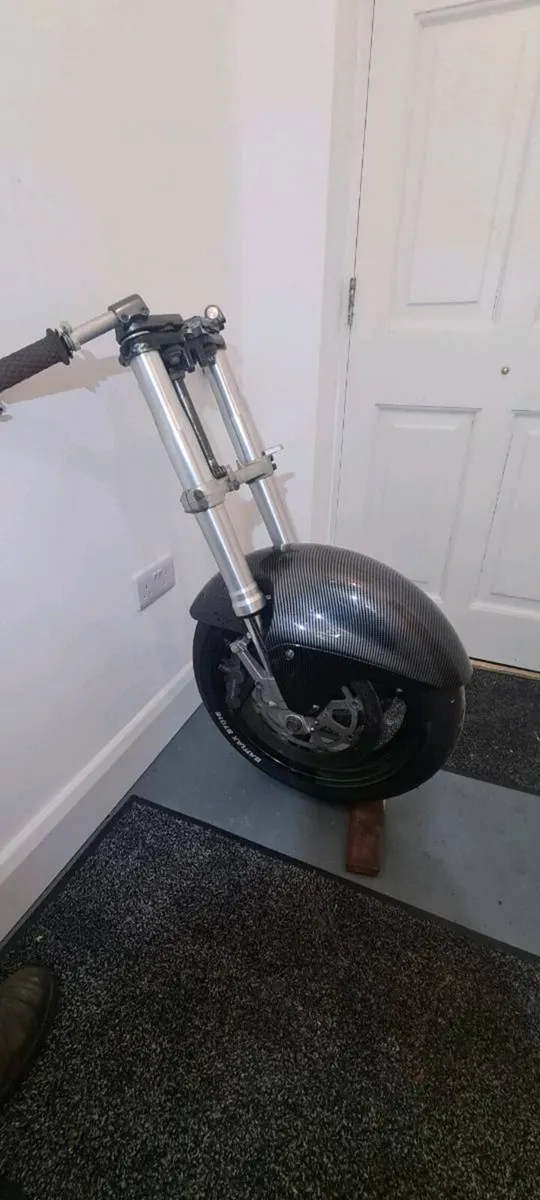 Upside down forks front end - Image 1