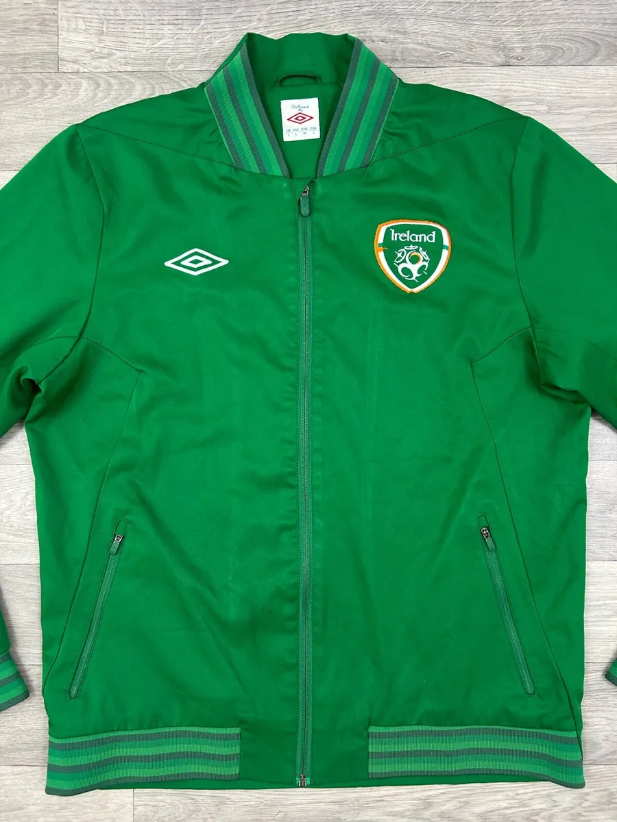 Umbro Ireland Football Bomber Jacket Mens Large - Image 2