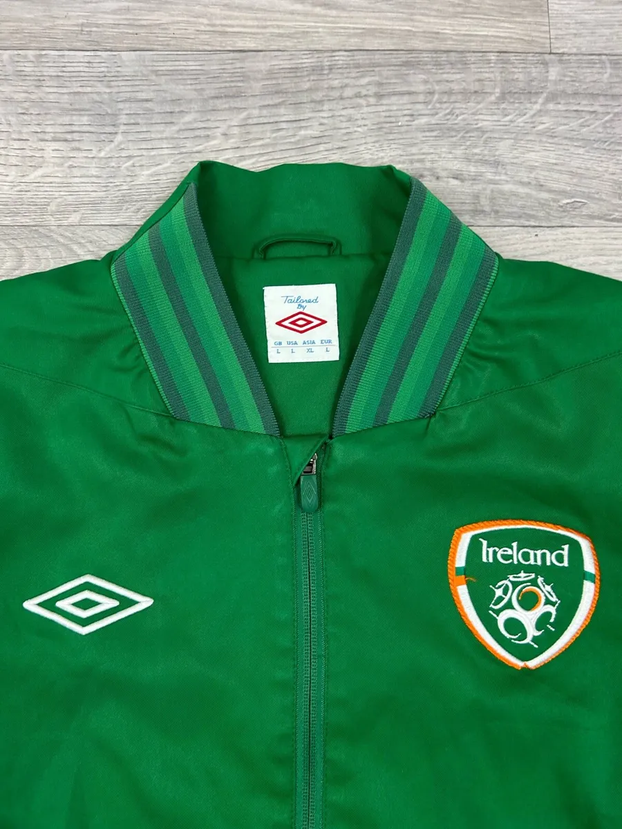 Umbro Ireland Football Bomber Jacket Mens Large - Image 3