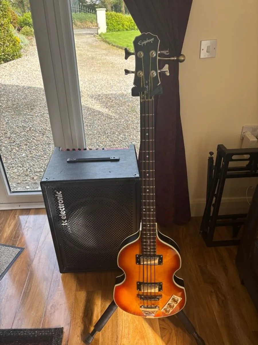 Epiphone Viola Bass + TC Electronics Combo - Image 1