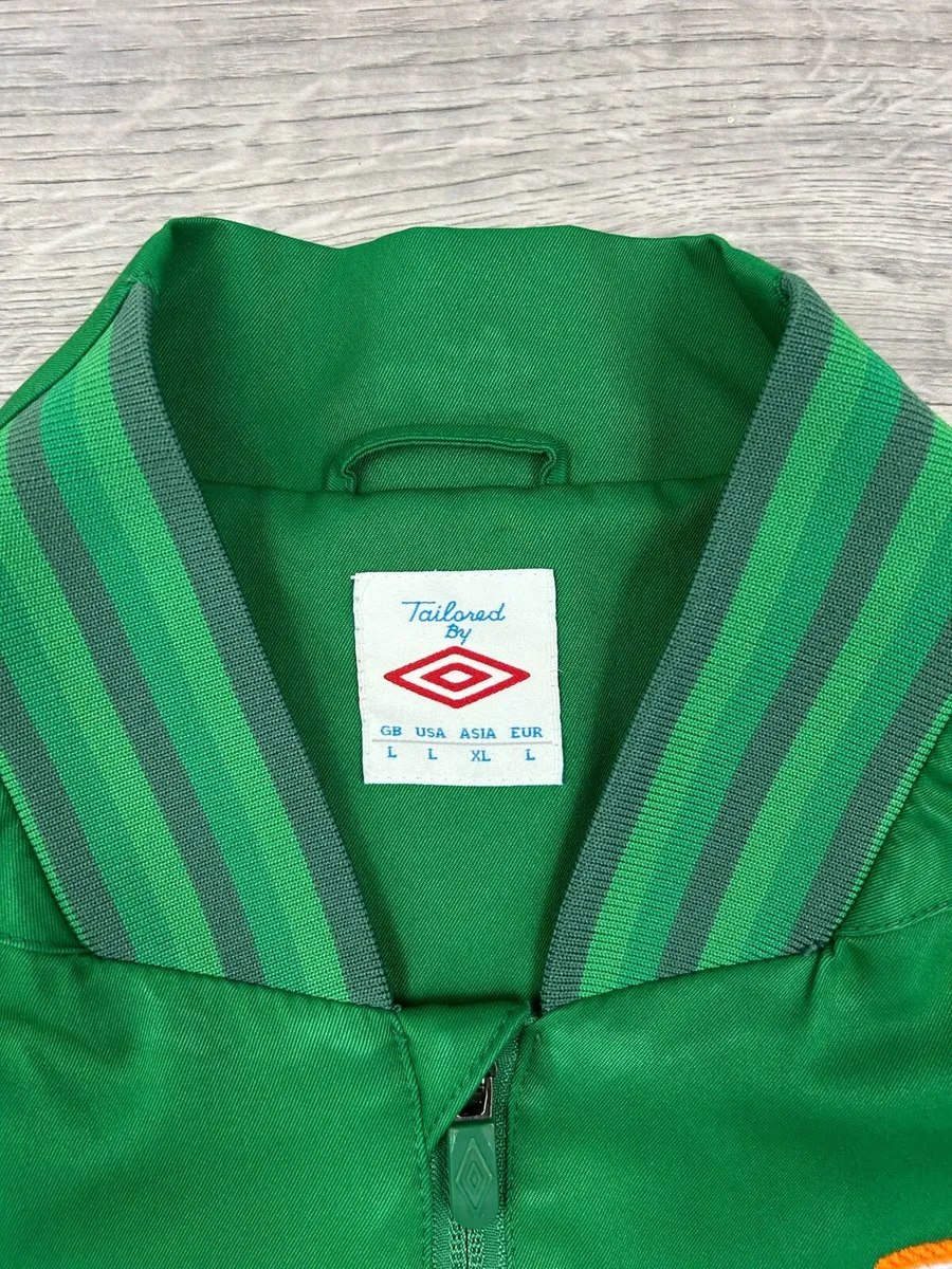 Umbro Ireland Football Bomber Jacket Mens Large - Image 4