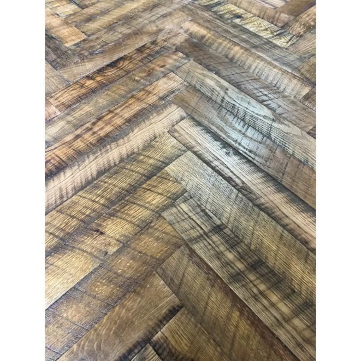 Barn Oak Parquet 328mm x 82mm Flooring - Image 2