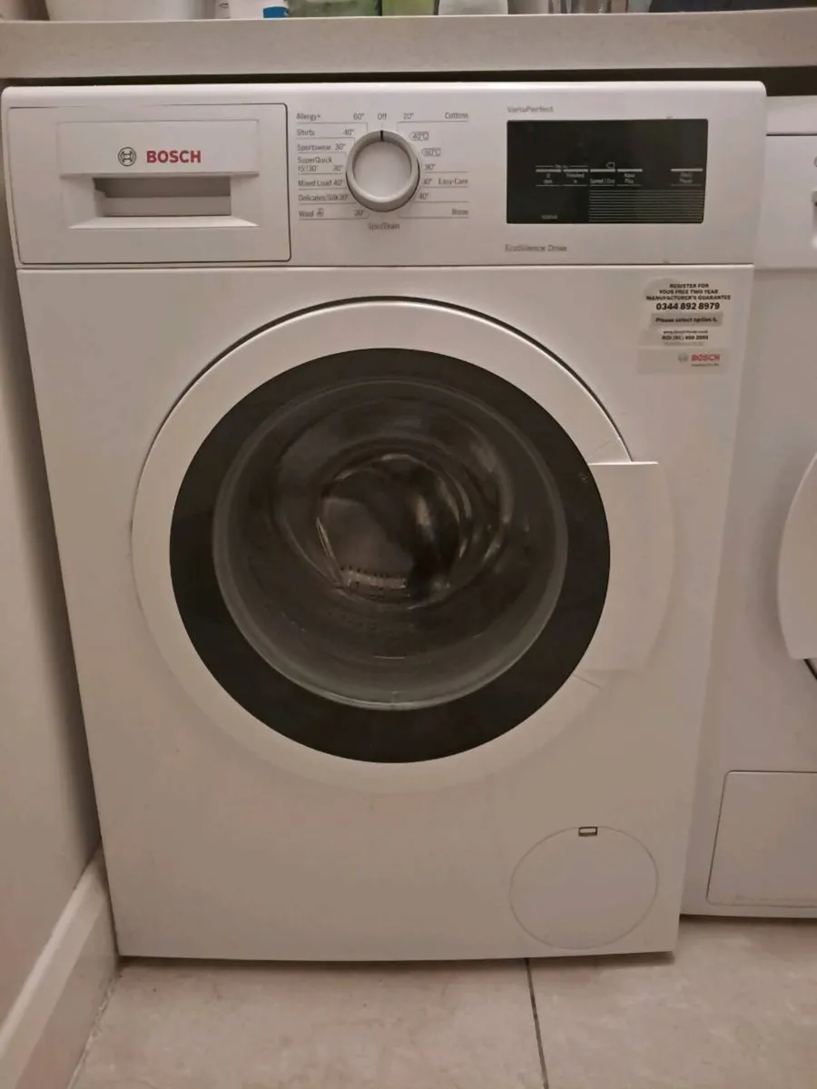 Bosch 9kg Washing machine and Condensed Dryer - Image 1