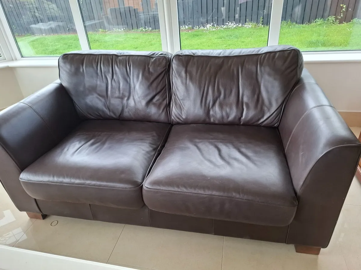 Leather sofa - Image 2