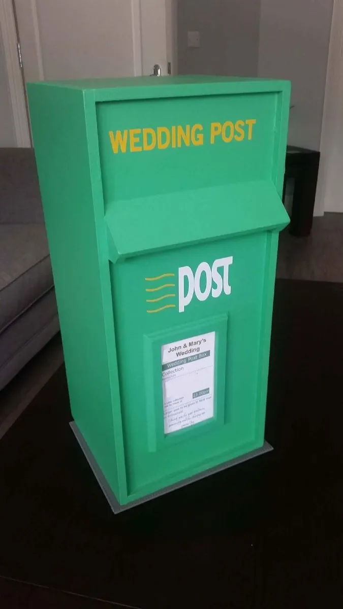 Wedding Postbox to Hire Waterford - Image 3