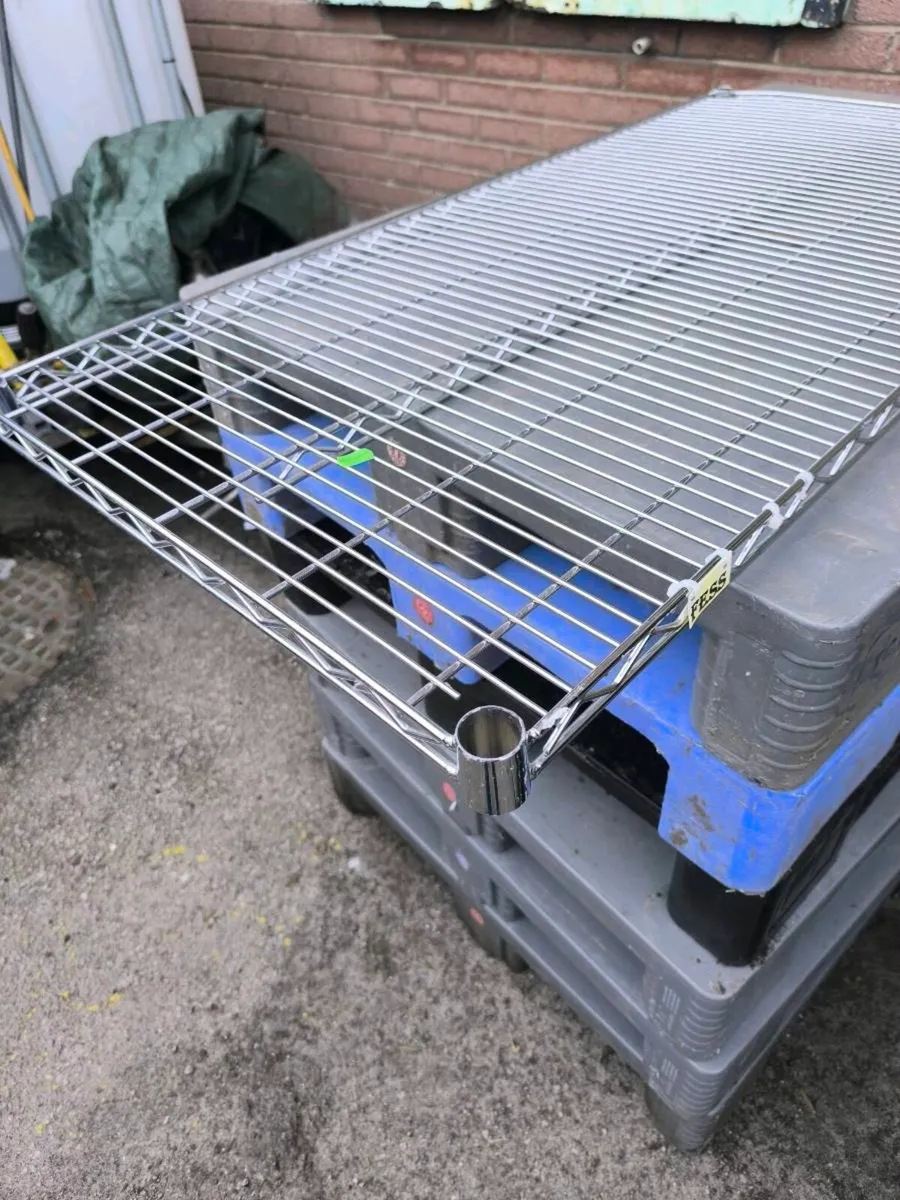 Steel shelves steel cages - Image 2