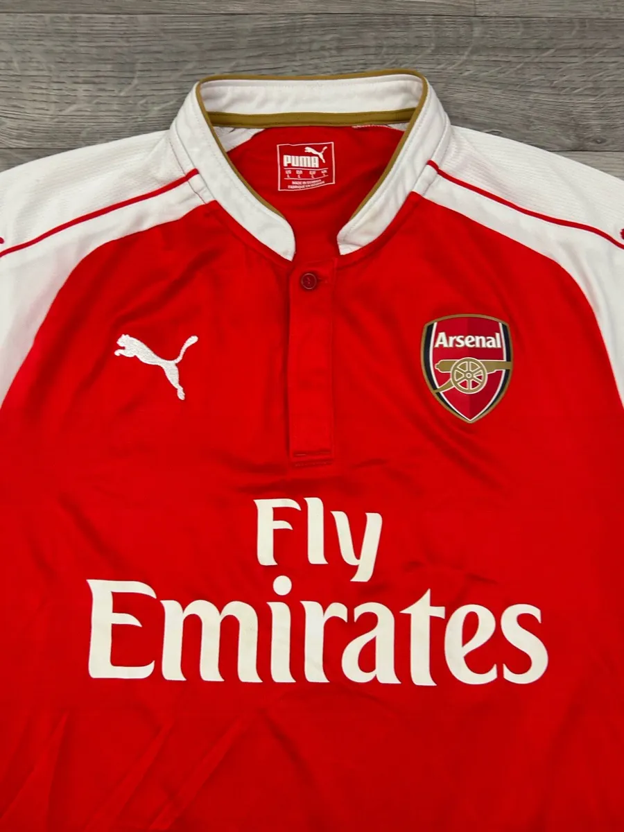 Puma Arsenal London Home Jersey Shirt Mens Large - Image 3