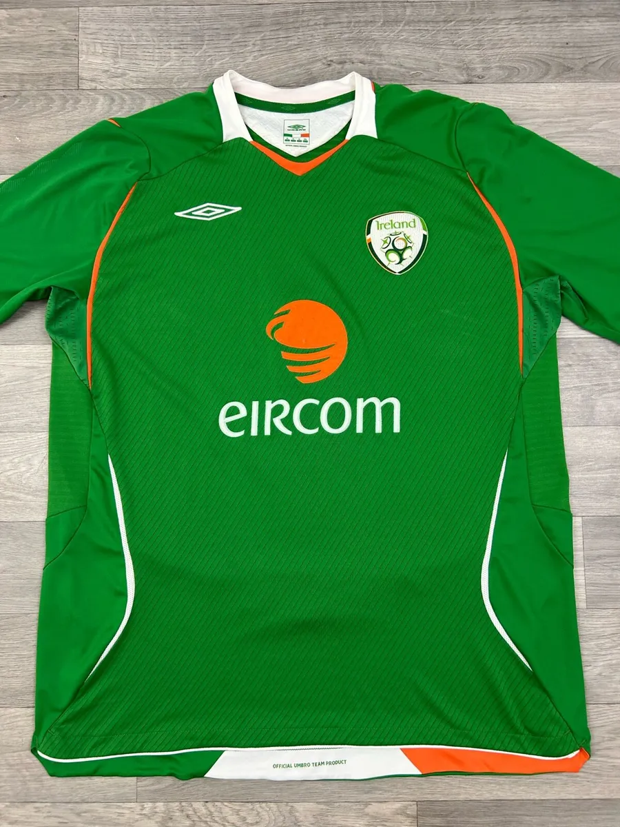 Vintage 2006 Umbro Ireland Home Jersey Shirt XL - Image 2