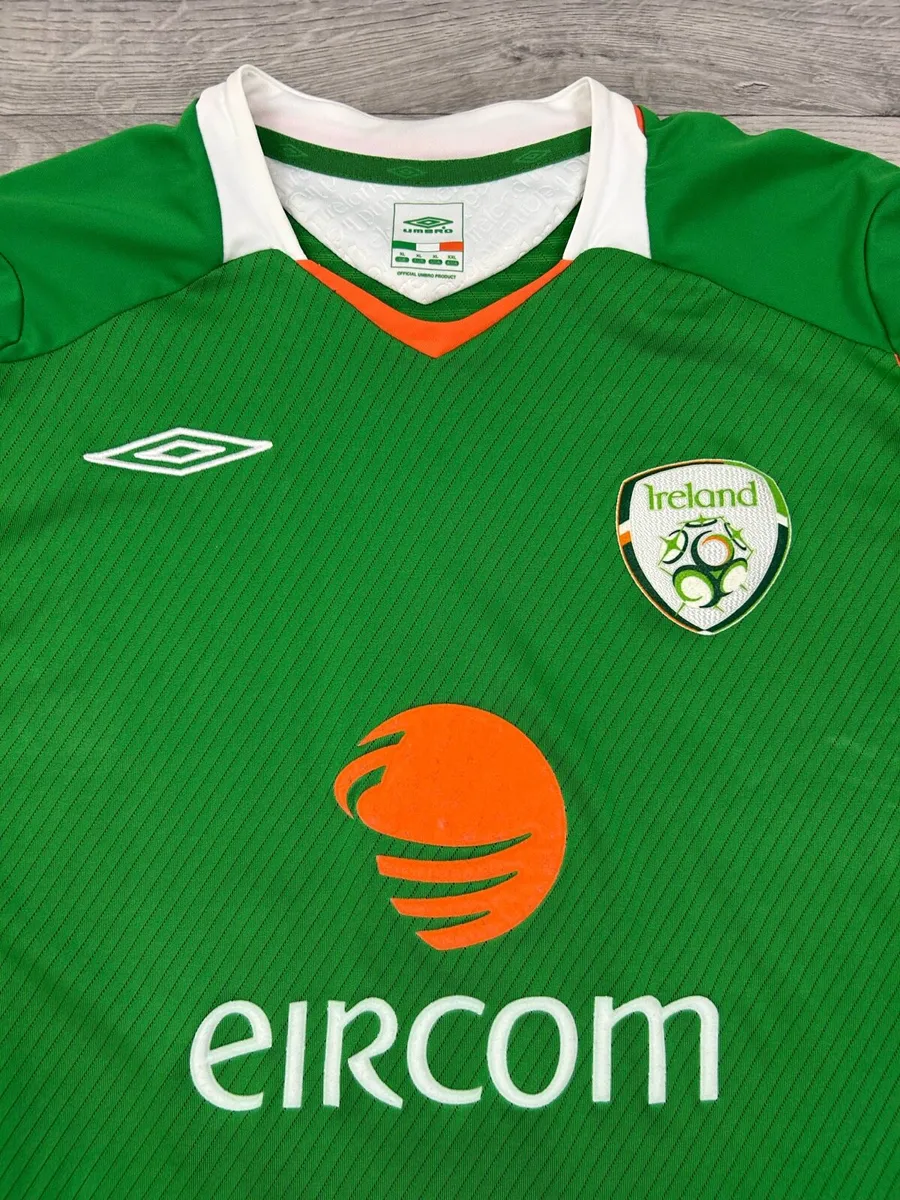 Vintage 2006 Umbro Ireland Home Jersey Shirt XL - Image 3