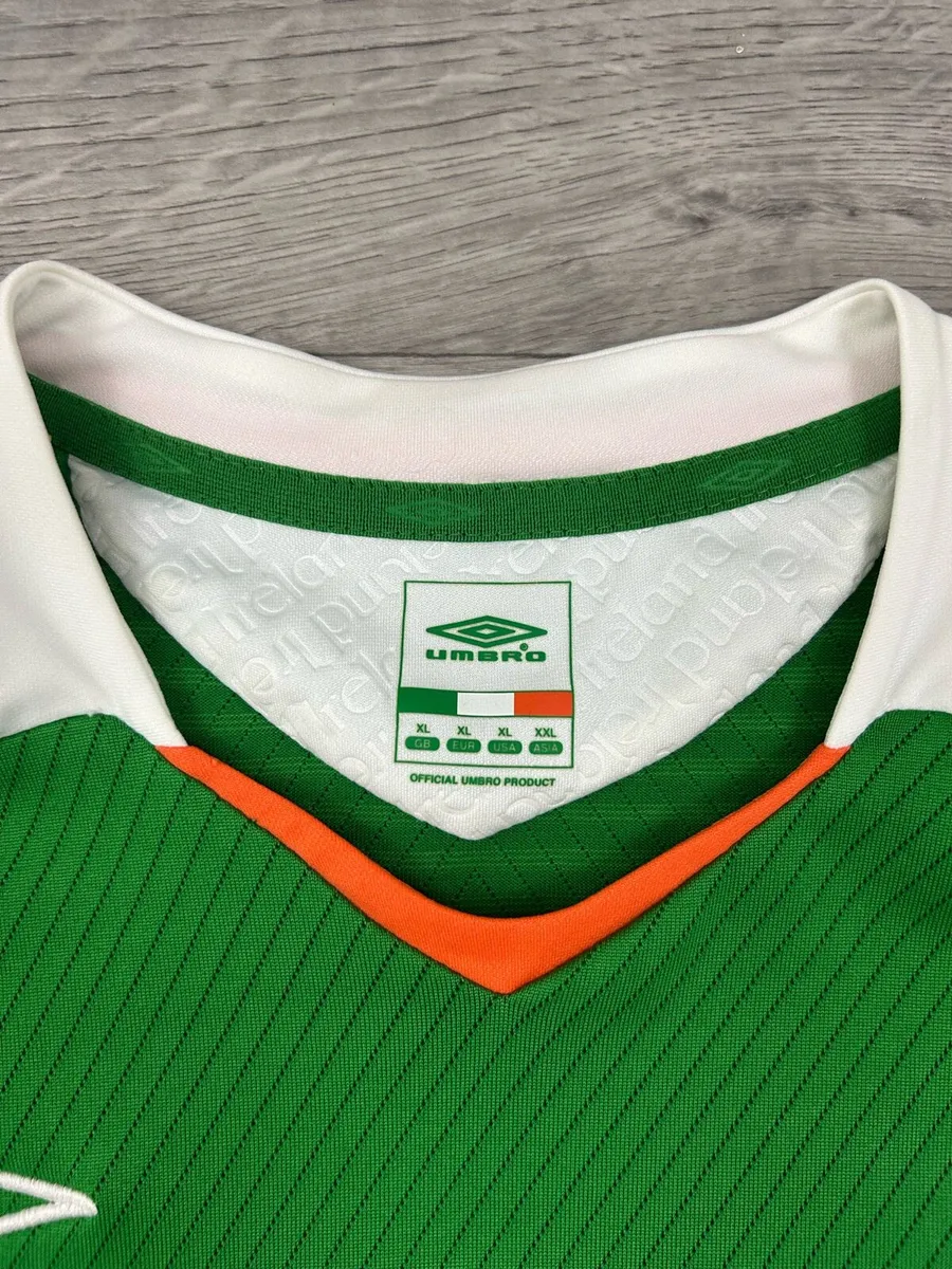 Vintage 2006 Umbro Ireland Home Jersey Shirt XL - Image 4