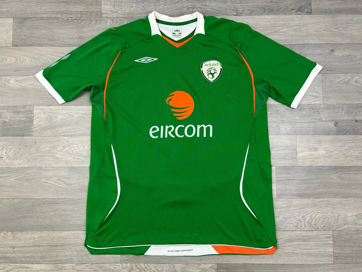 Vintage 2006 Umbro Ireland Home Jersey Shirt XL - Image 1
