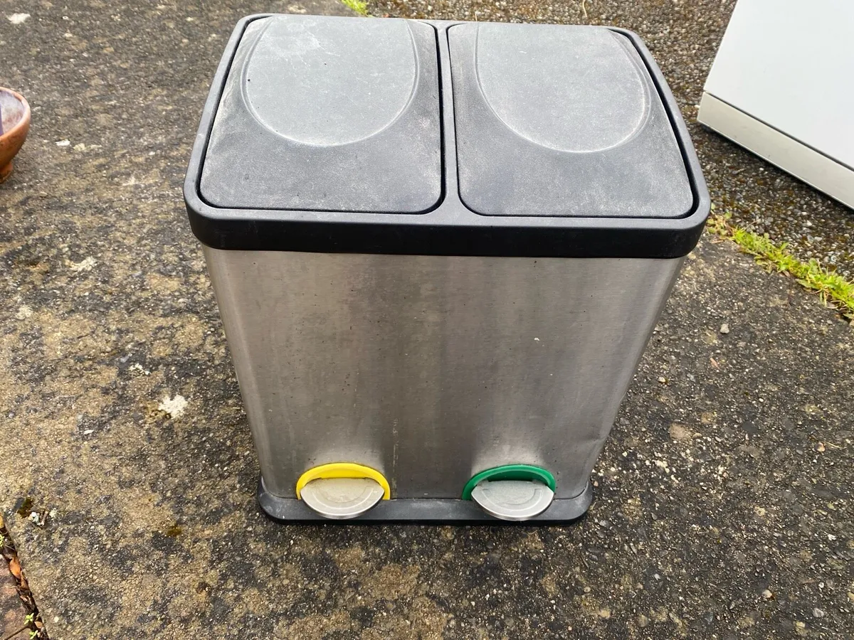 Double Recycling Pedal Bin / Kitchen Bin - Image 1