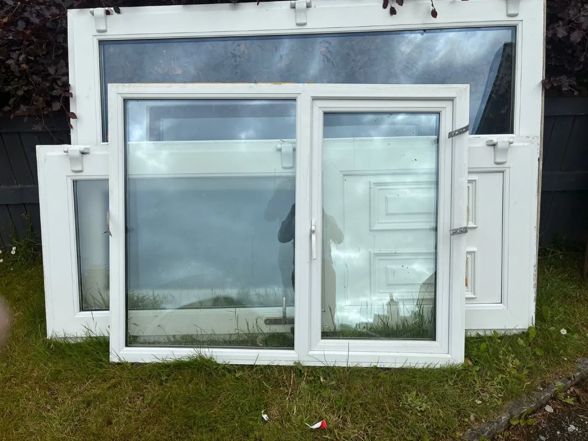 PVC French doors and windows - Image 1