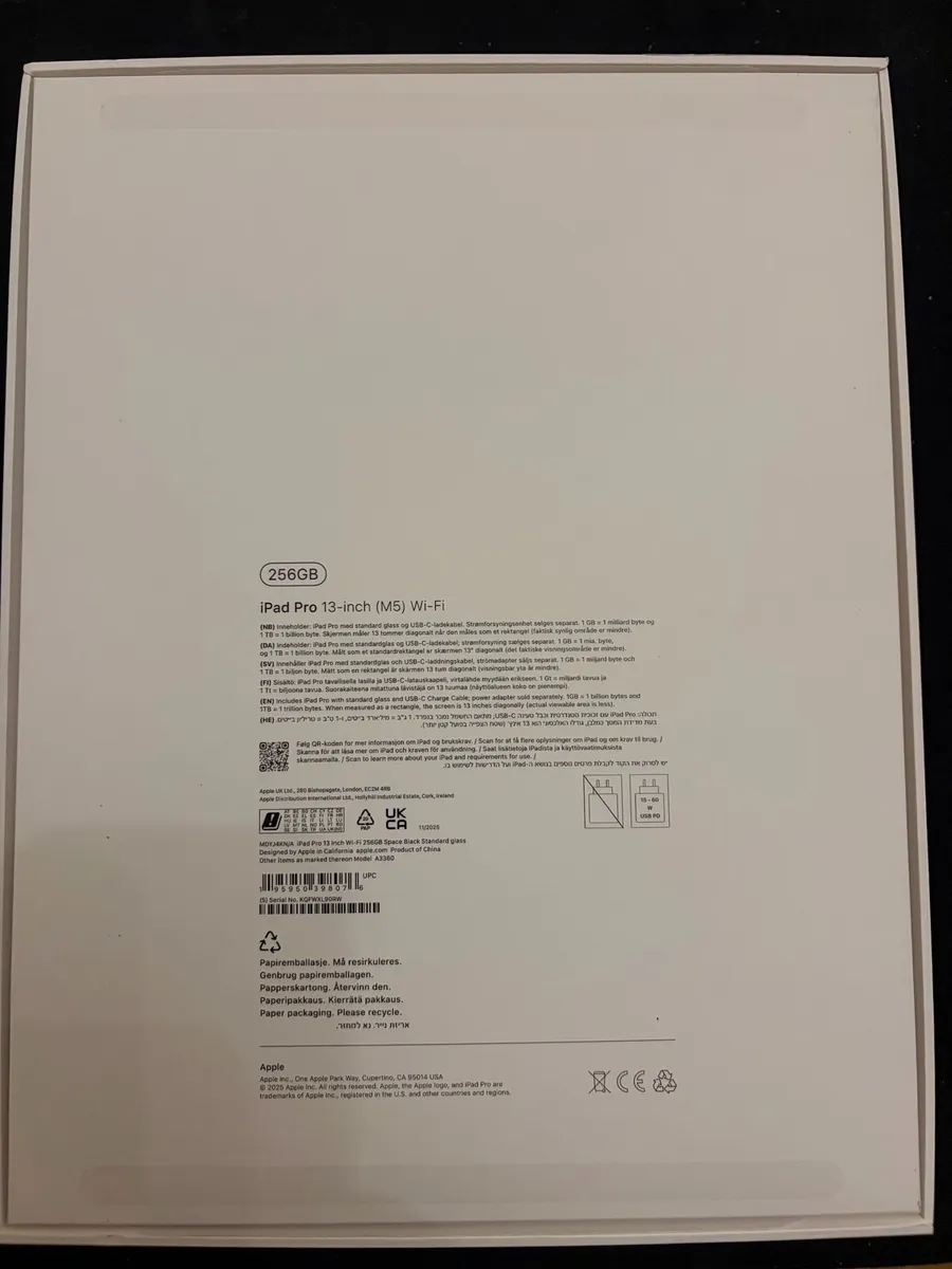 iPad Pro m5 13 inch 256gb - Image 2