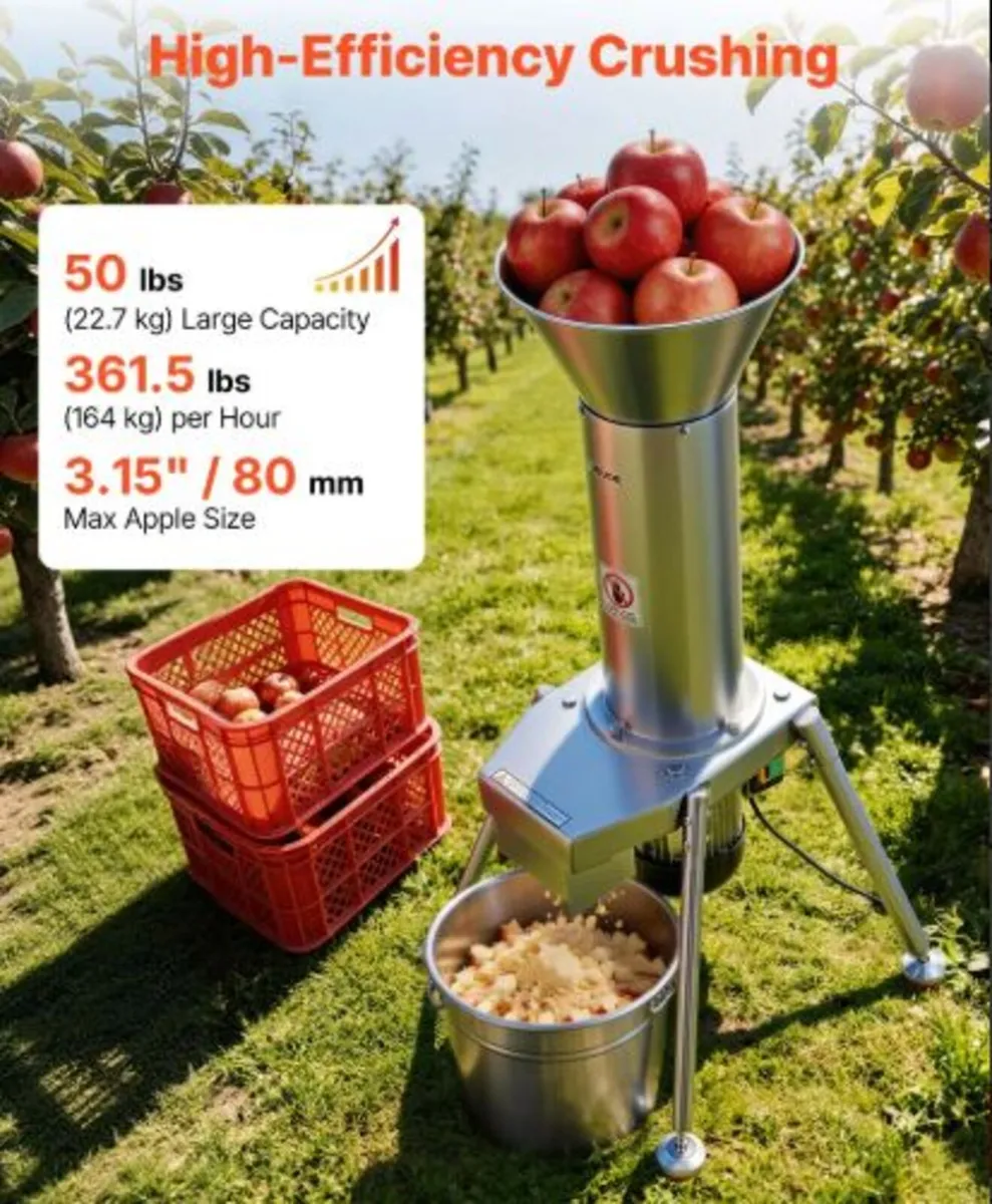 High-Efficiency Crushing:This 1100W electric fruit - Image 2