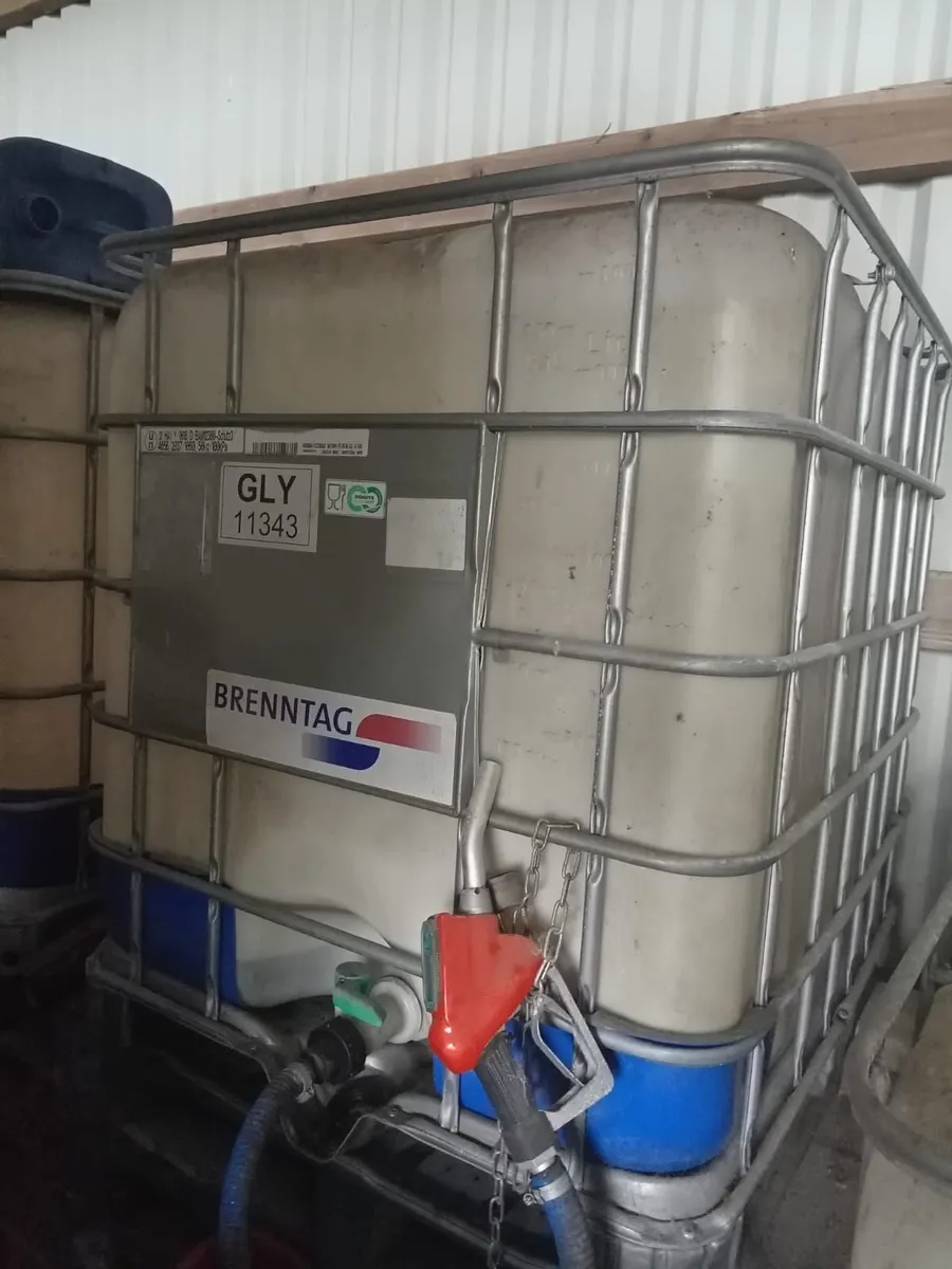ONE IBC STORAGE TANKS FOR SALE